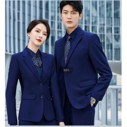 Customized women's autumn/winter thick suit design classic serge series suit polyester 69.9% viscose fiber 30.1% MIZIQI8830   business suit  SKLS126 Customized women's autumn/winter thick suit design classic serge series suit polyester 69.9% viscose fiber 30.1% MIZIQI8830   business suit  SKLS126